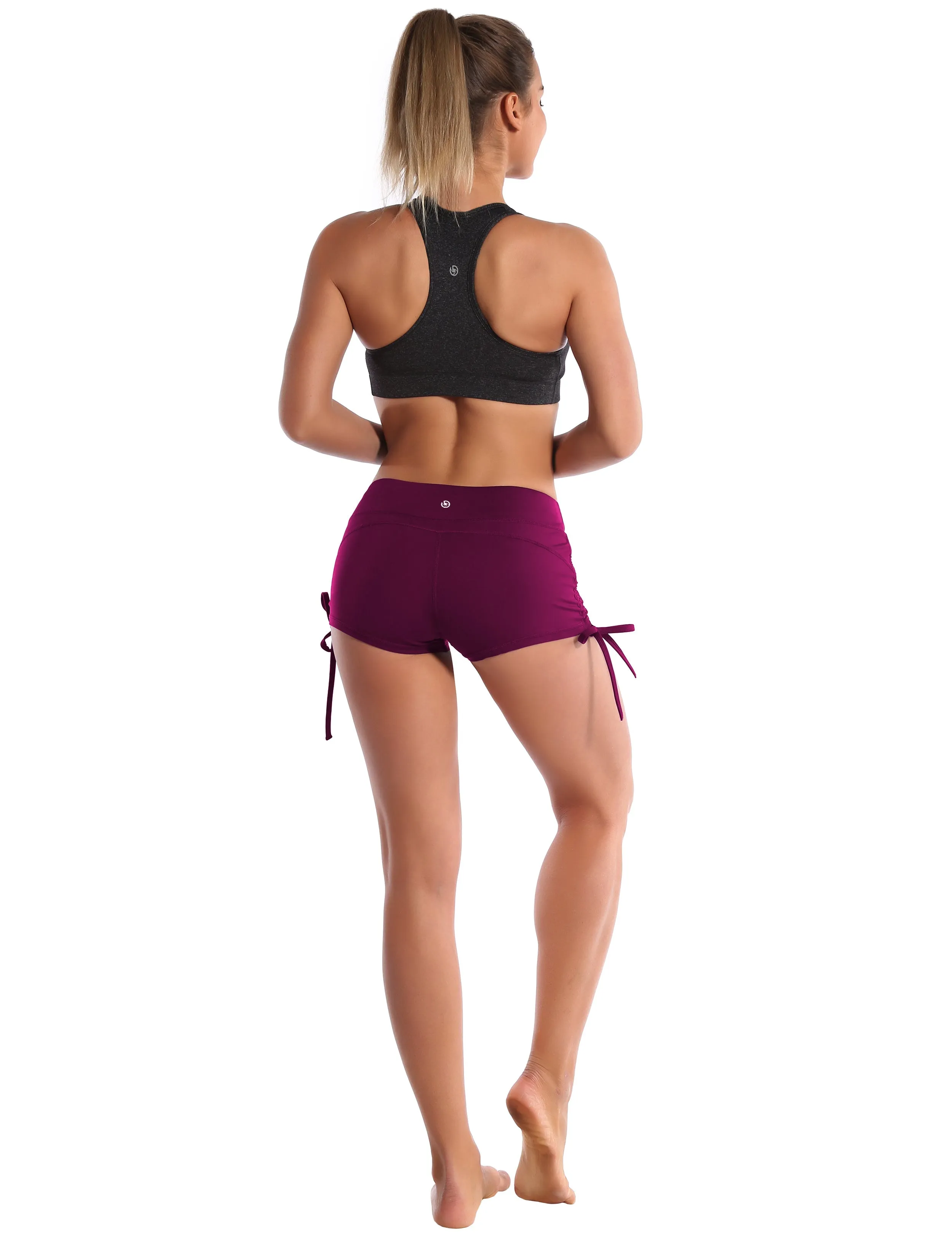 Side Drawstring Hot Shorts grapevine_Jogging