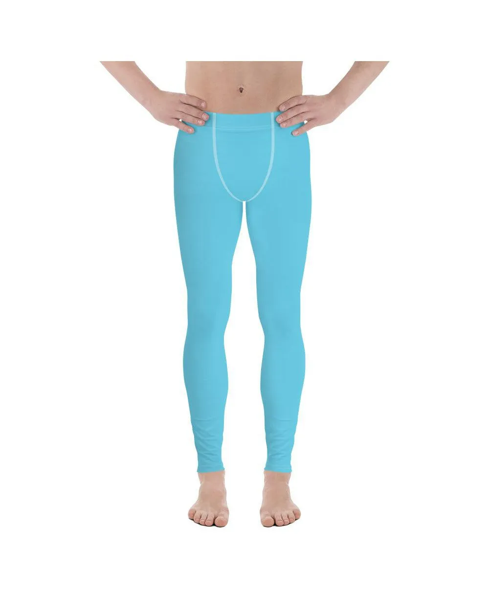 Solid Baby Blue Meggings
