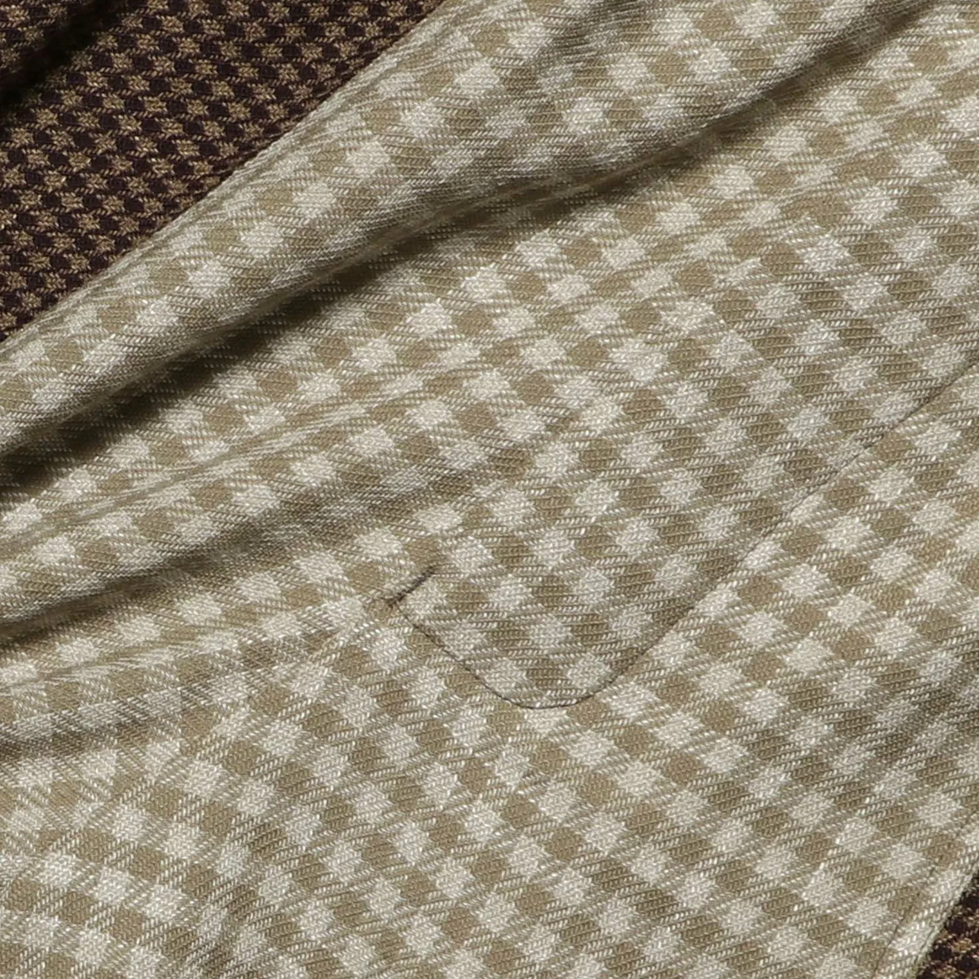 Song For The Mute Elasticated Shorts Beige 251_MST050_GNGMBGE