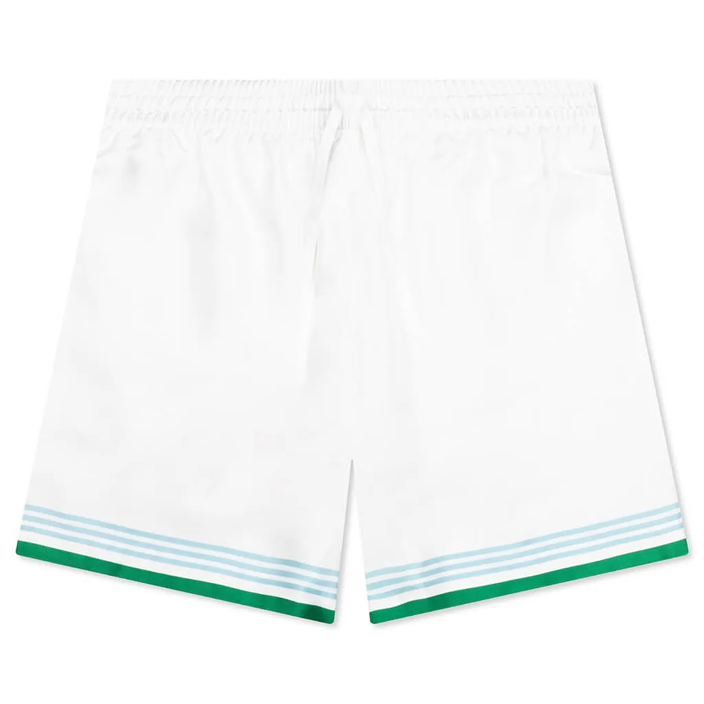 Tennis Icon Drawstring Shorts - Metaphysical