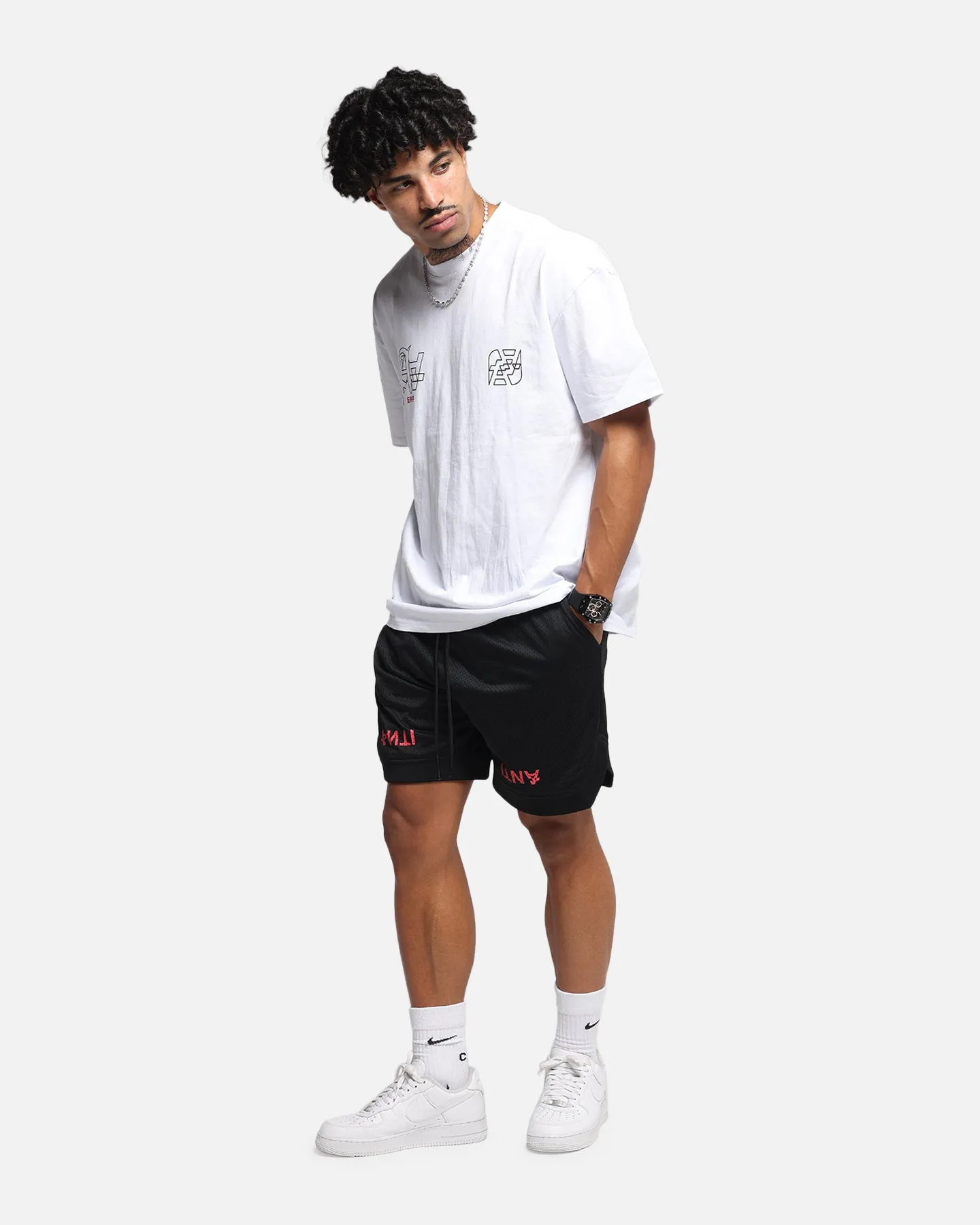 The Anti Order Post Season Basketball Shorts Black/Red