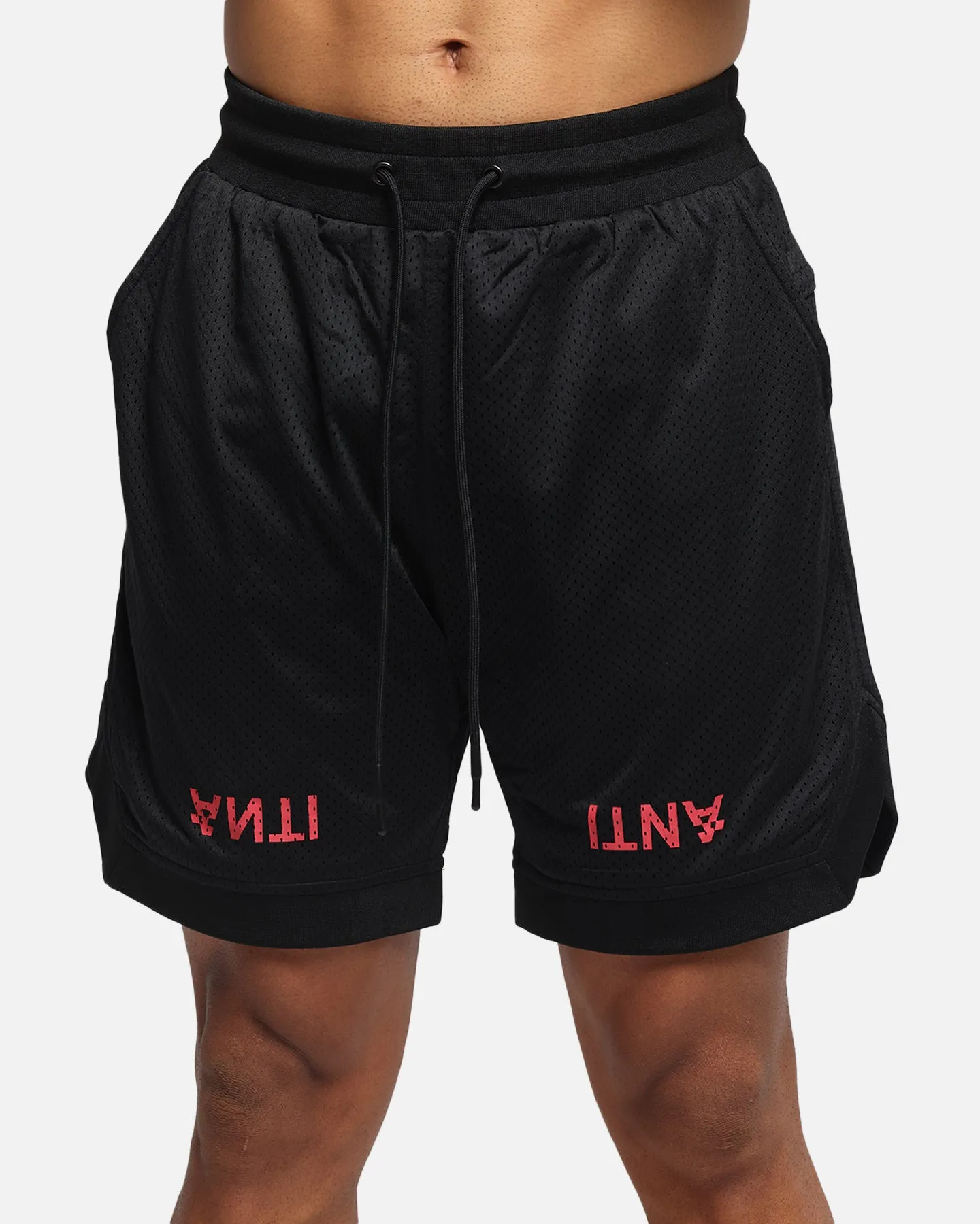 The Anti Order Post Season Basketball Shorts Black/Red