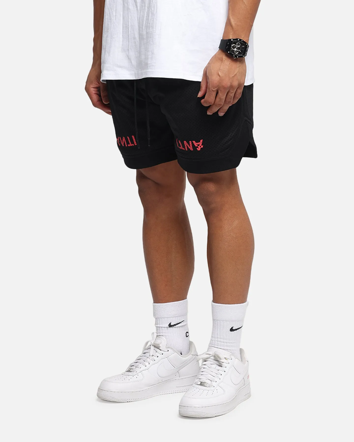 The Anti Order Post Season Basketball Shorts Black/Red