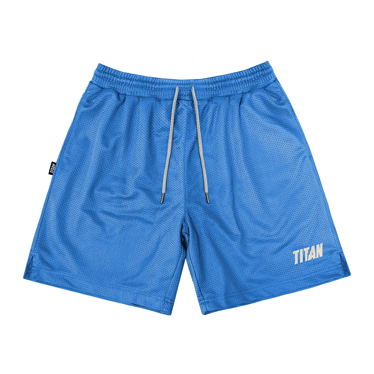 Titan Hoops Strike Logo Performance Shorts - Colony Blue