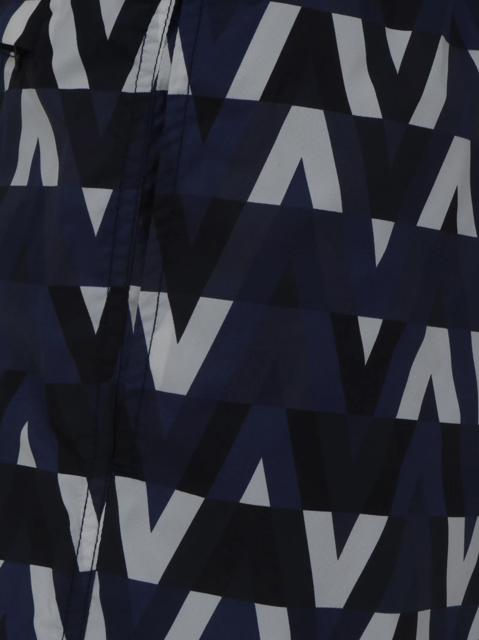Valentino Optical Allover Logo Printed Swim Shorts