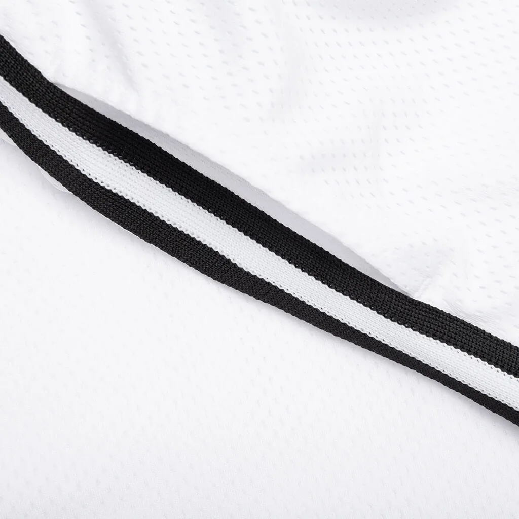Venice Court Shorts - White/Black