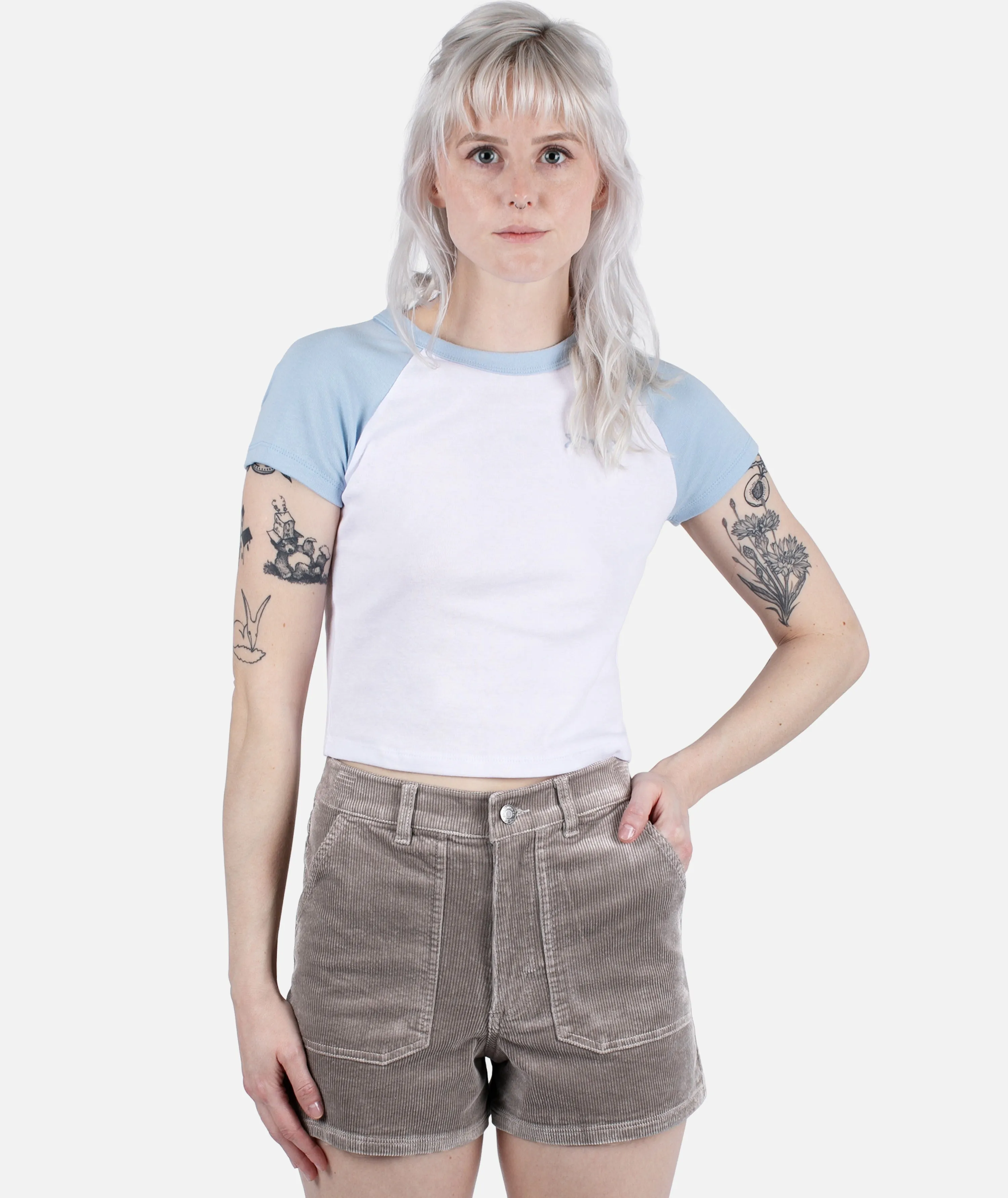 Wale Corduroy Short - Brown