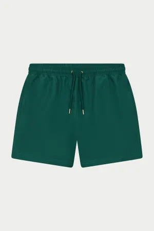 WATER REACTIVE EMBLEM SWIM SHORT - GREEN