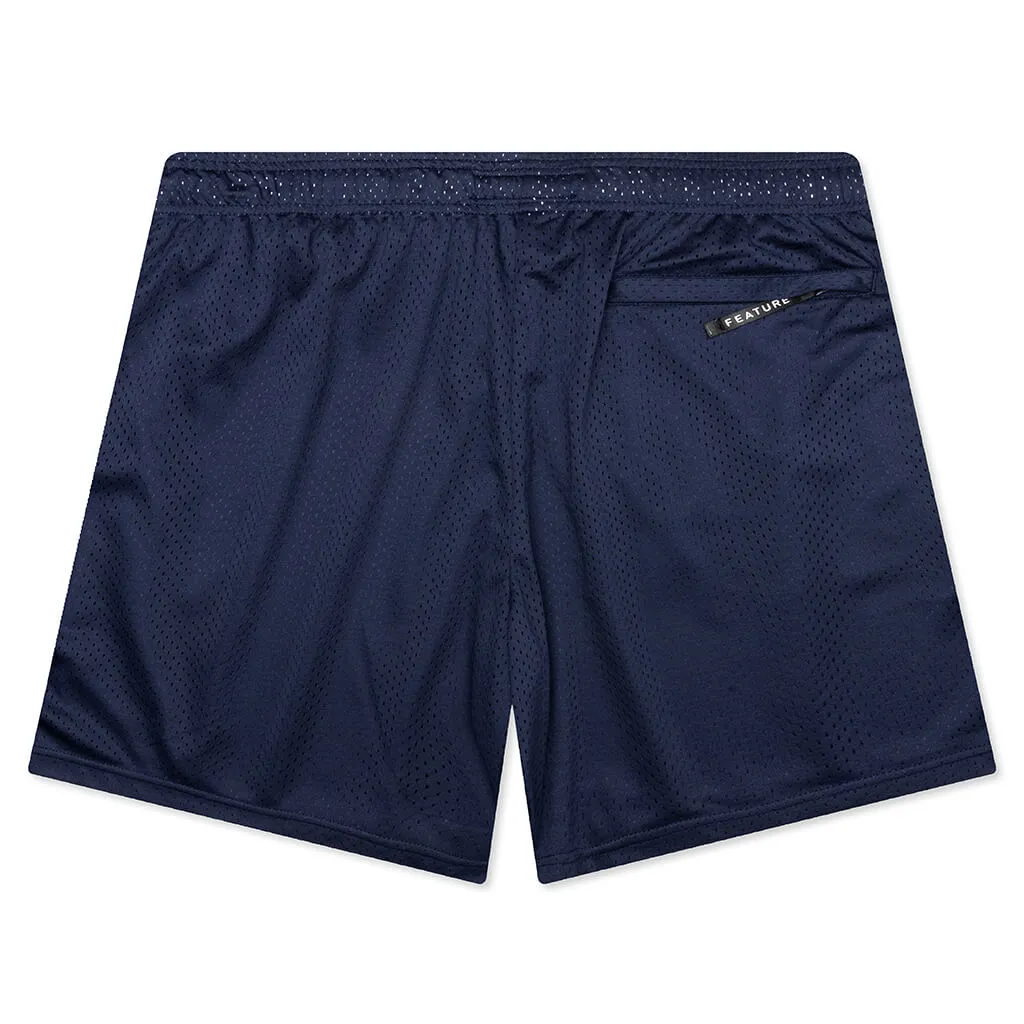 West Mesh Shorts - Navy
