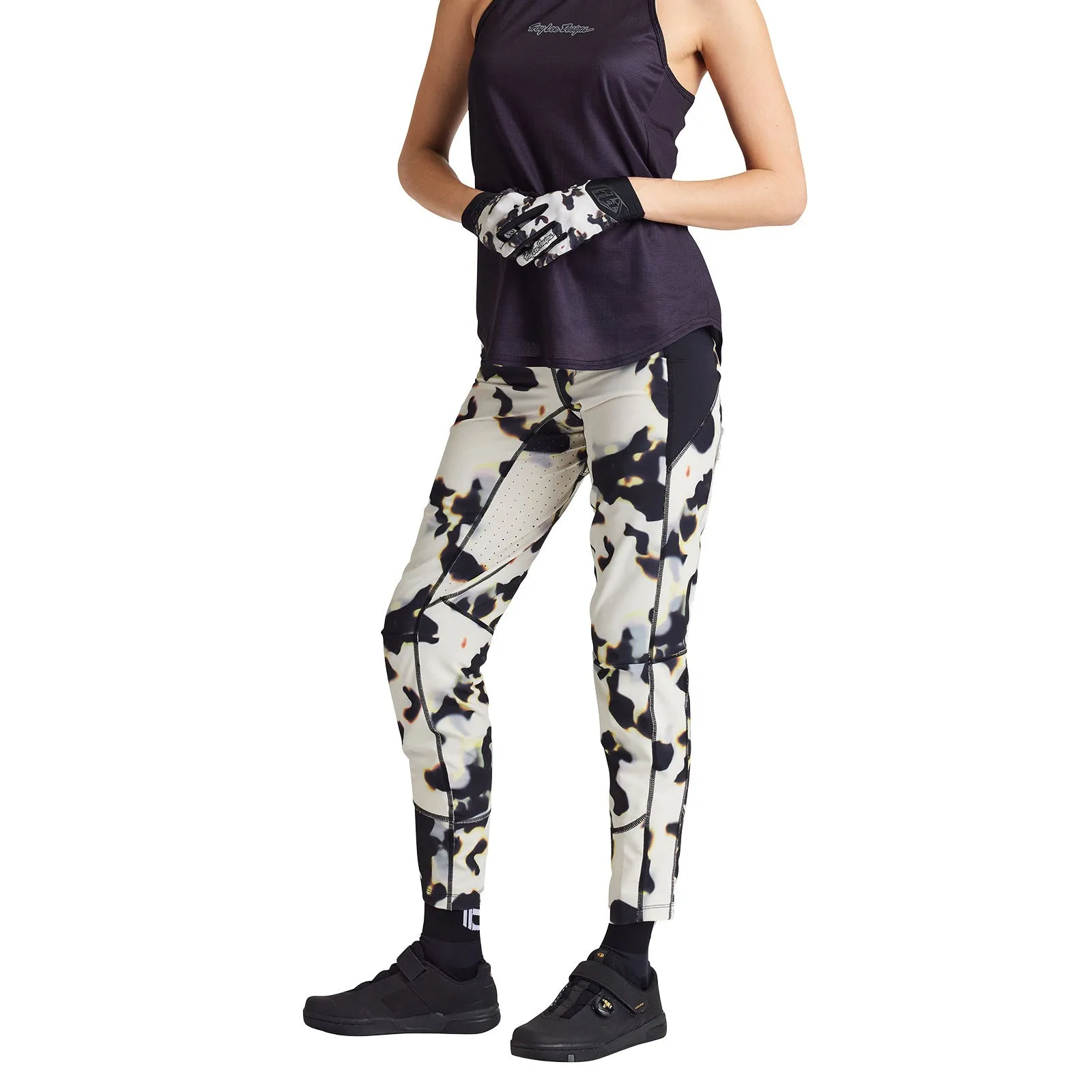 Womens Luxe Pant Tortoise Cream