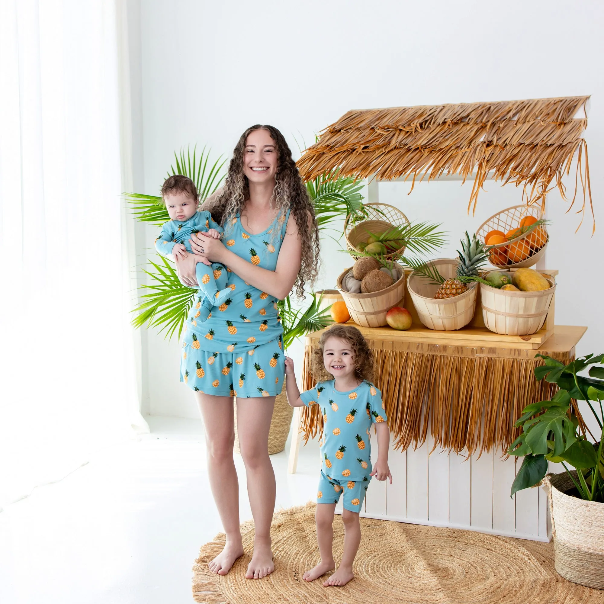 Women’s Tank Set in Pineapple